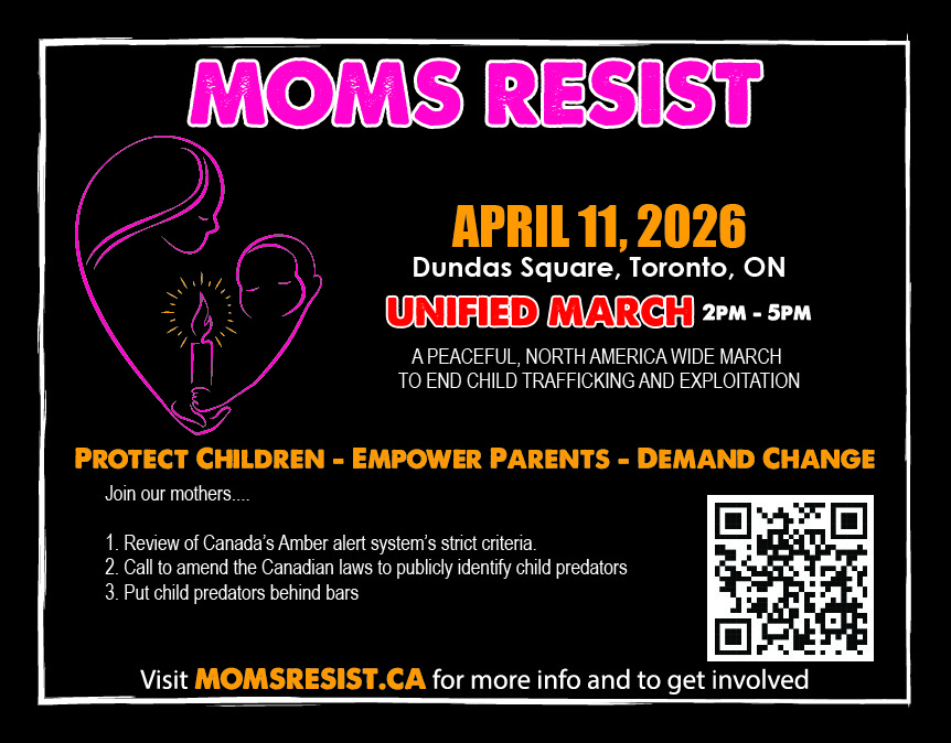 Printable Flyers – April 11  – Toronto Save Our Children Event